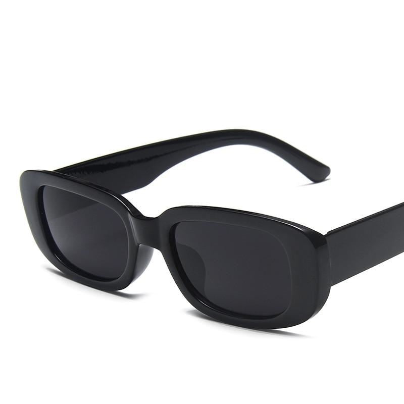 Classic Retro Square Sunglasses Women Brand Vintage Travel Small Rectangle Sun G