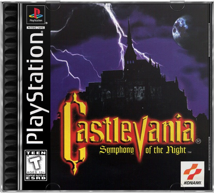 Castlevania - Symphony of the Night PS1 Sony Playstation 1 Used Video Game