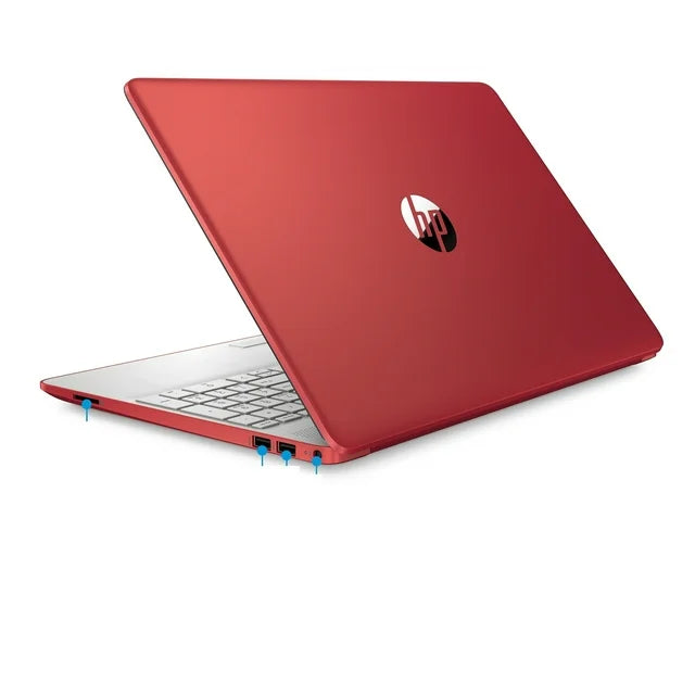 HP 15-DW0083 15.6" 4GB 128GB eMMC Pentium Silver N5000 1.1GHz Win10H, Scarlet Red