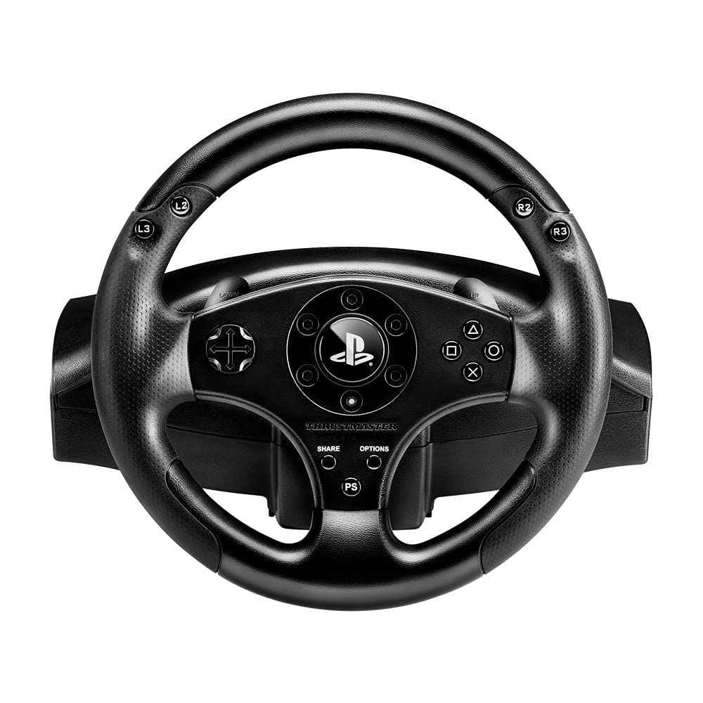 Sony Playstation Thrustmaster T80 Steering Wheel & Foot Pedals PS3 & PS4