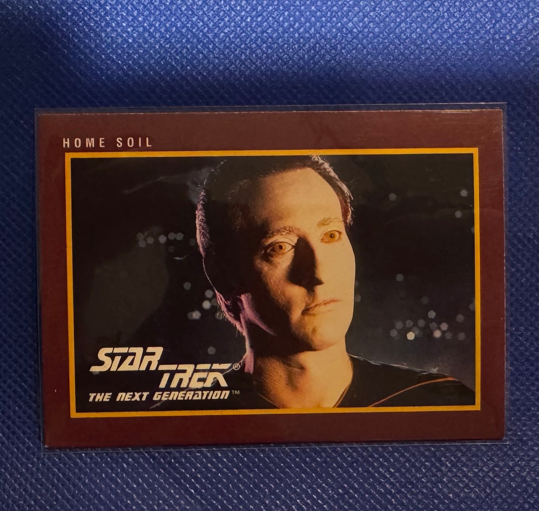 Star Trek Impel 1991 Card No.60 Home Soil