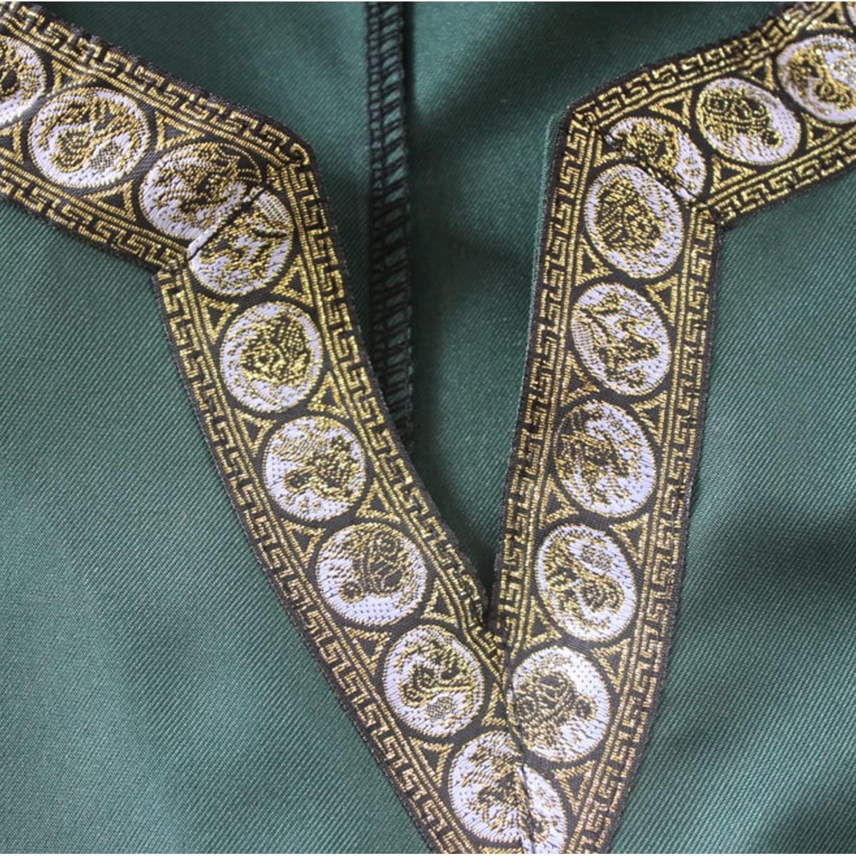 Medieval Renaissance Larping Cosplay Dress Up Clothing Wear Green