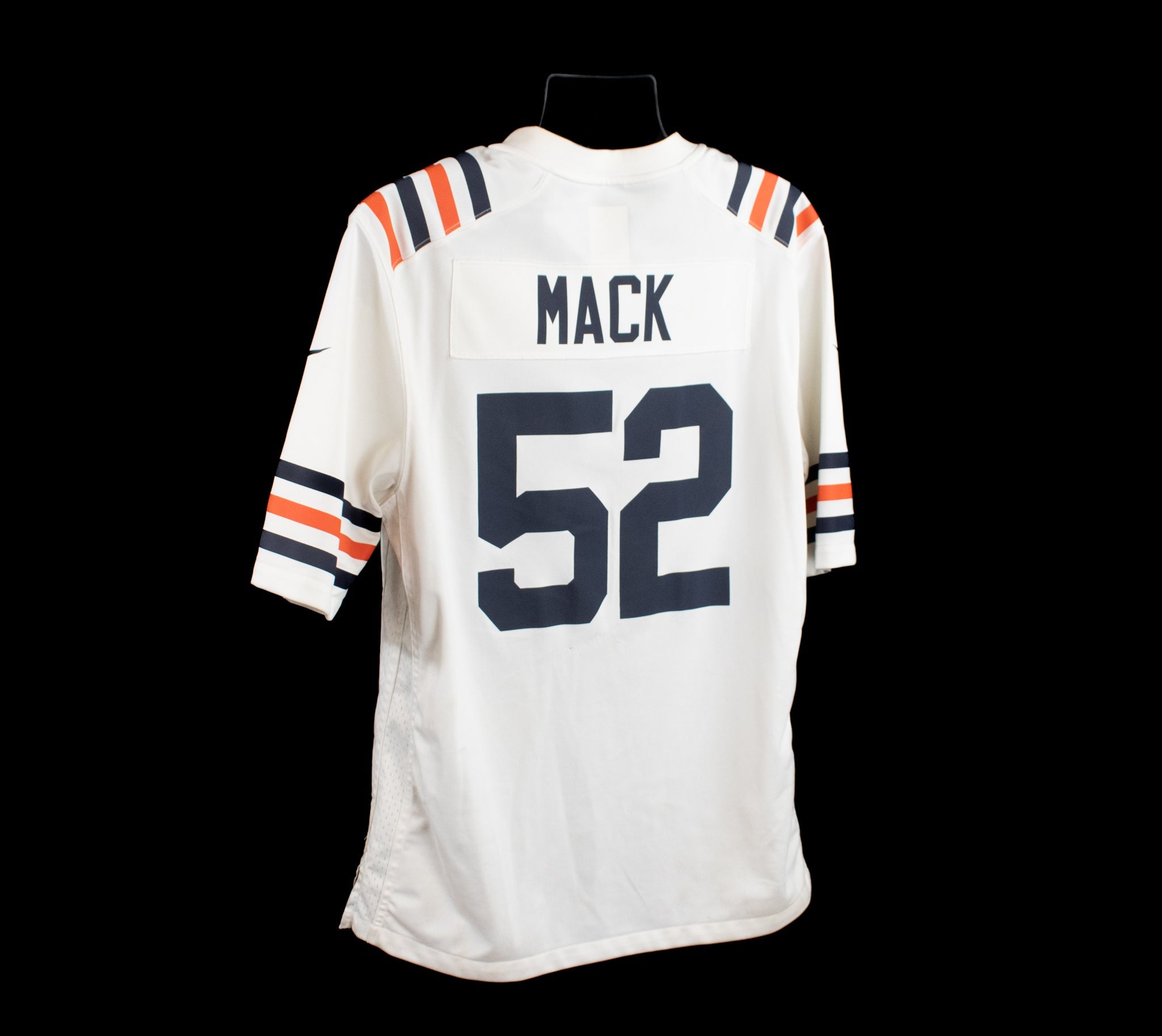 Chicago Bears On Field Nike White Jersey Khalil Mack 52 NFL Football Large