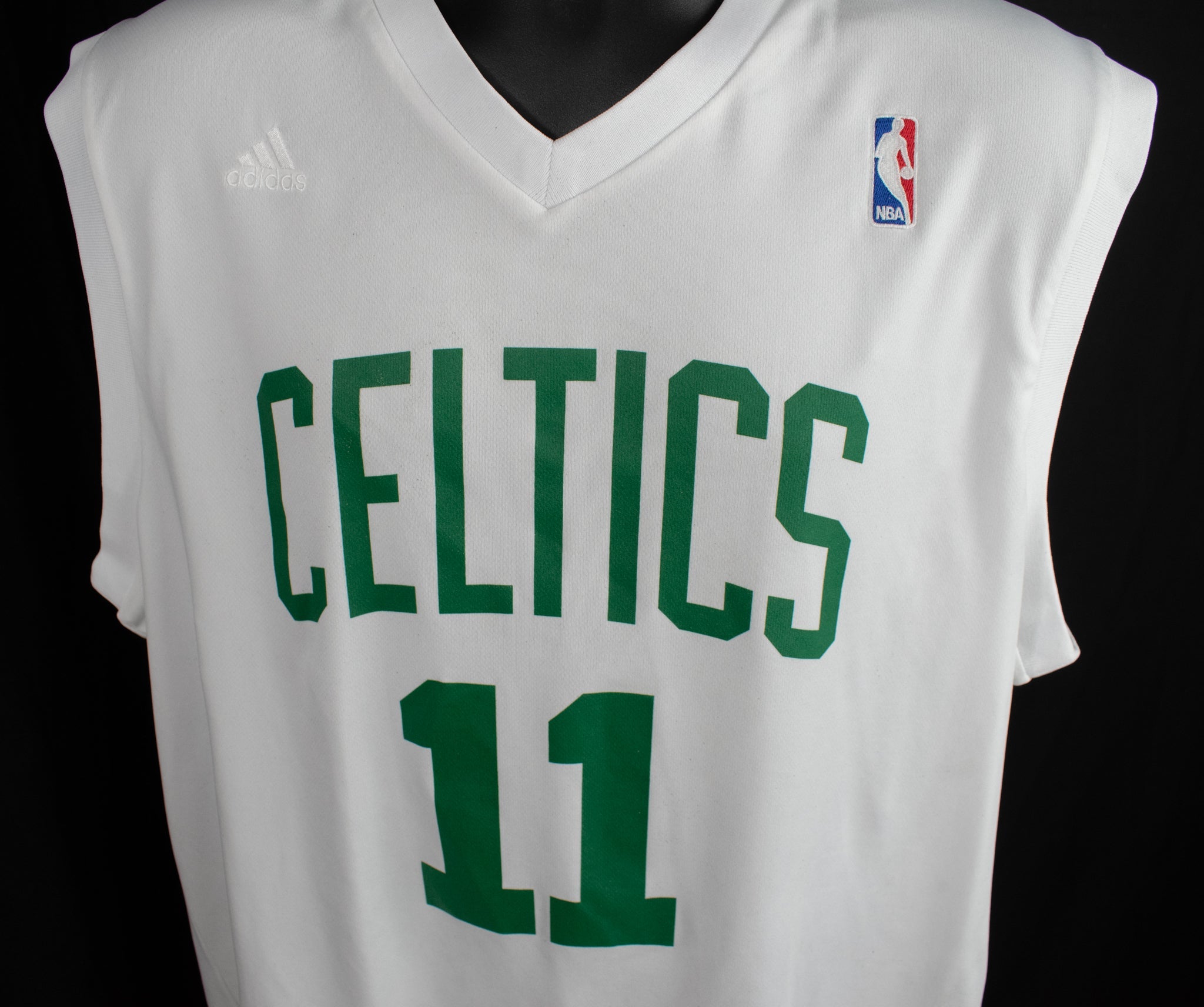 Boston Celtics Adidas NBA Jersey White Pullover Kyrie Irving 11 Basketball 2017