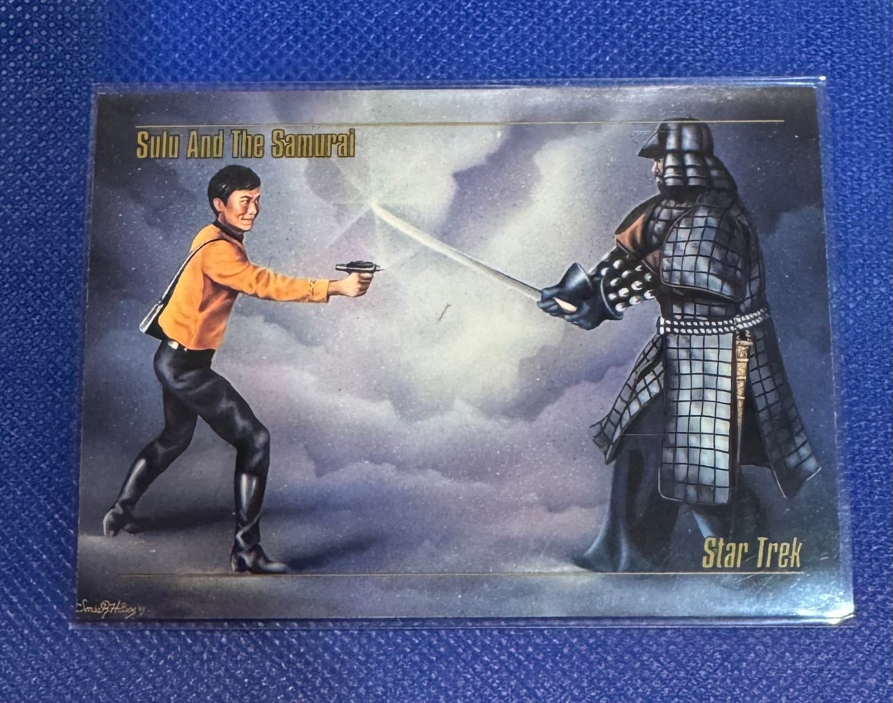 Star Trek Skybox Master Series 1993 Card No.63 Sulu and The Samurai