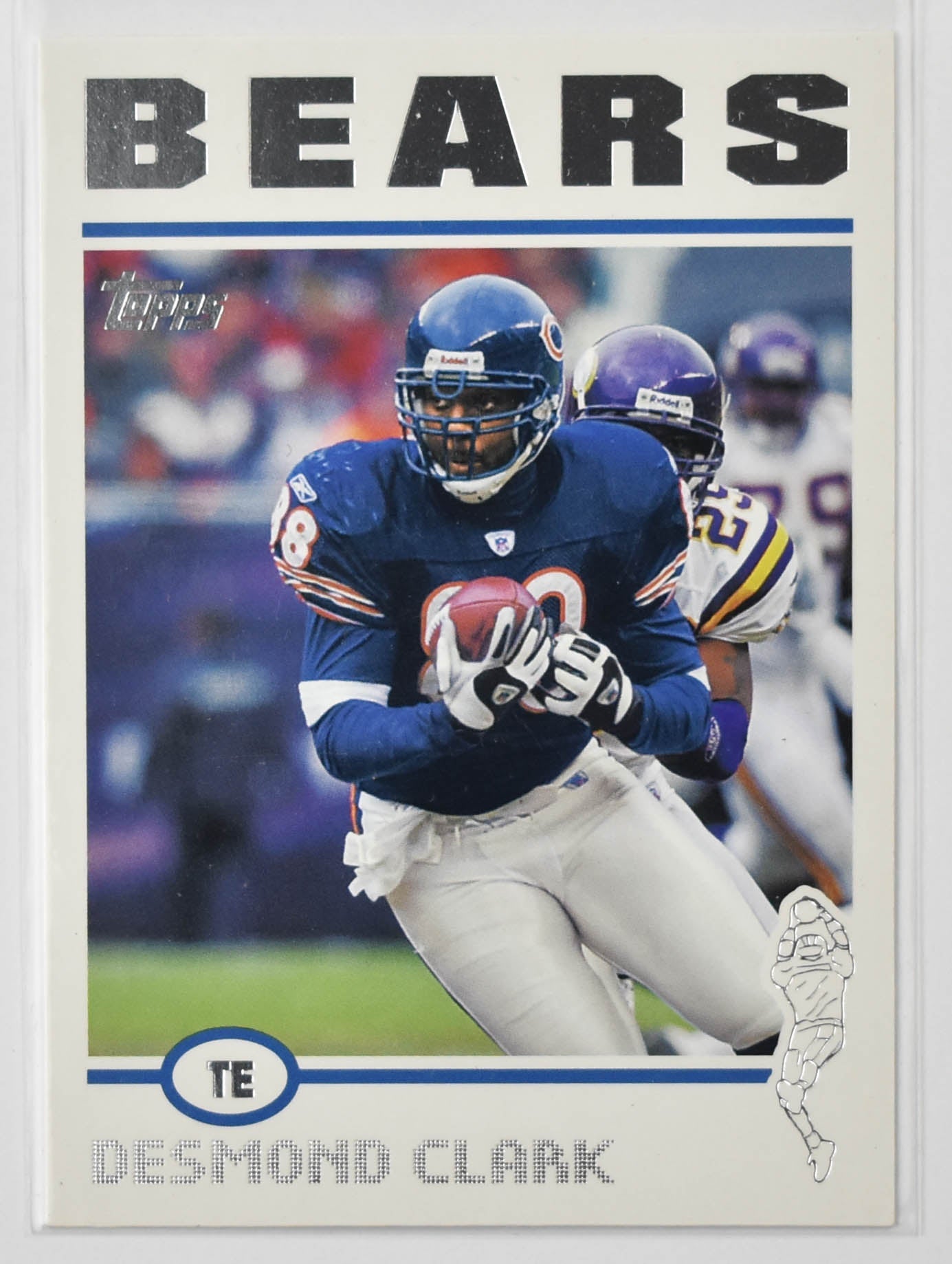 Desmond Clark Topps Chicago Bears