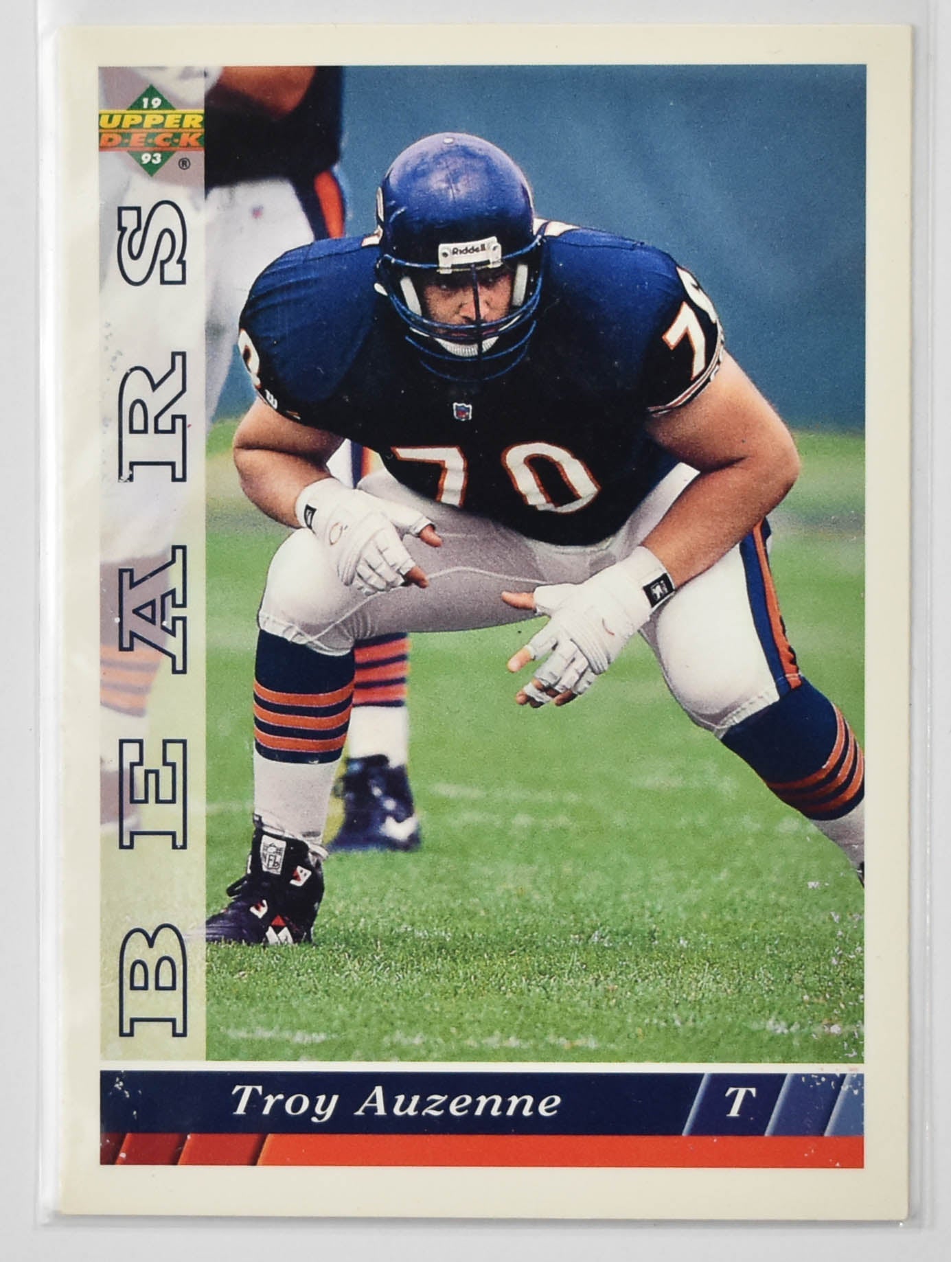 Troy Auzenne Upper Deck 1993 Chicago Bears