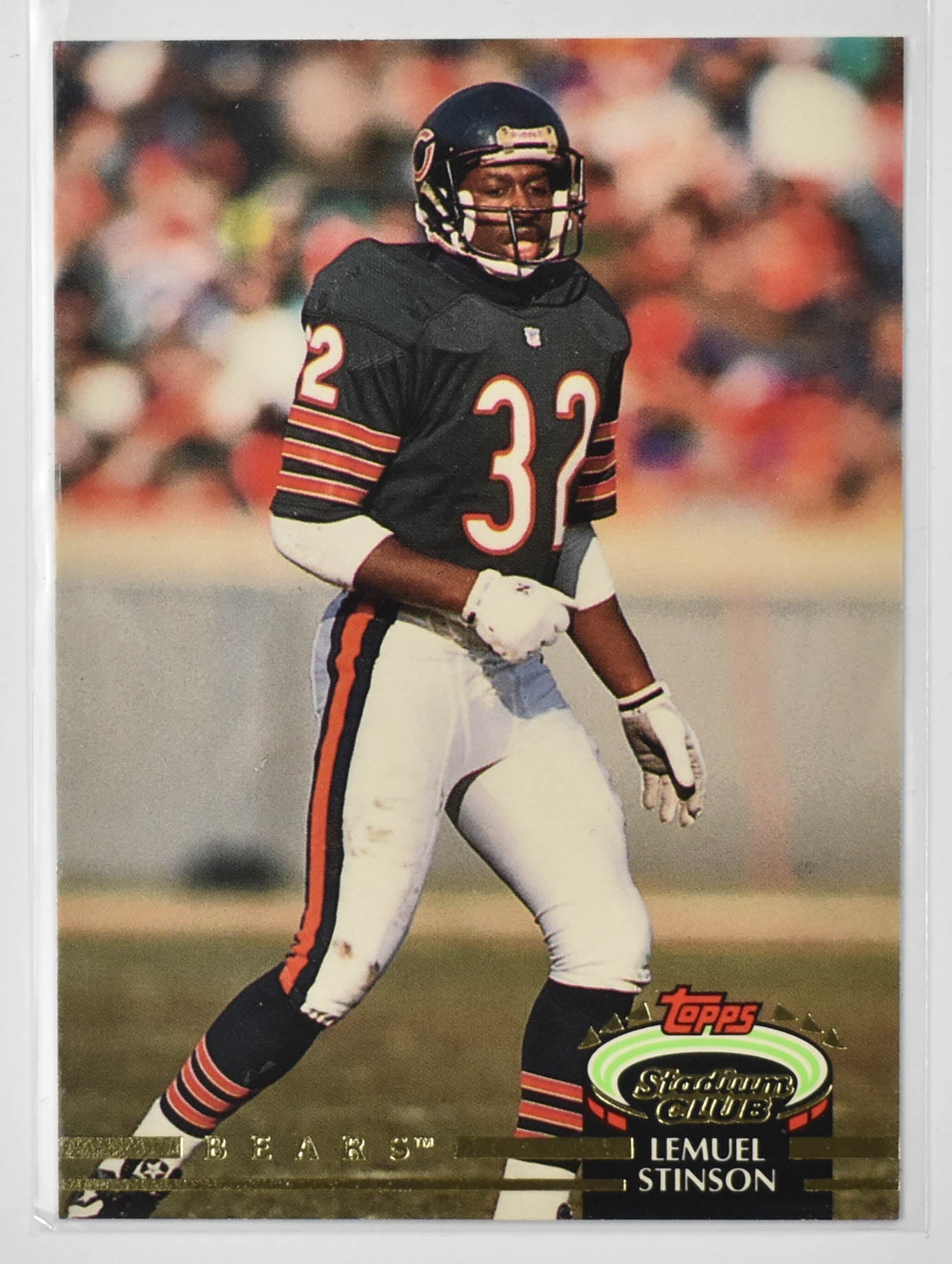Lemuel Stinson Topps Stadium Club Chicago Bears
