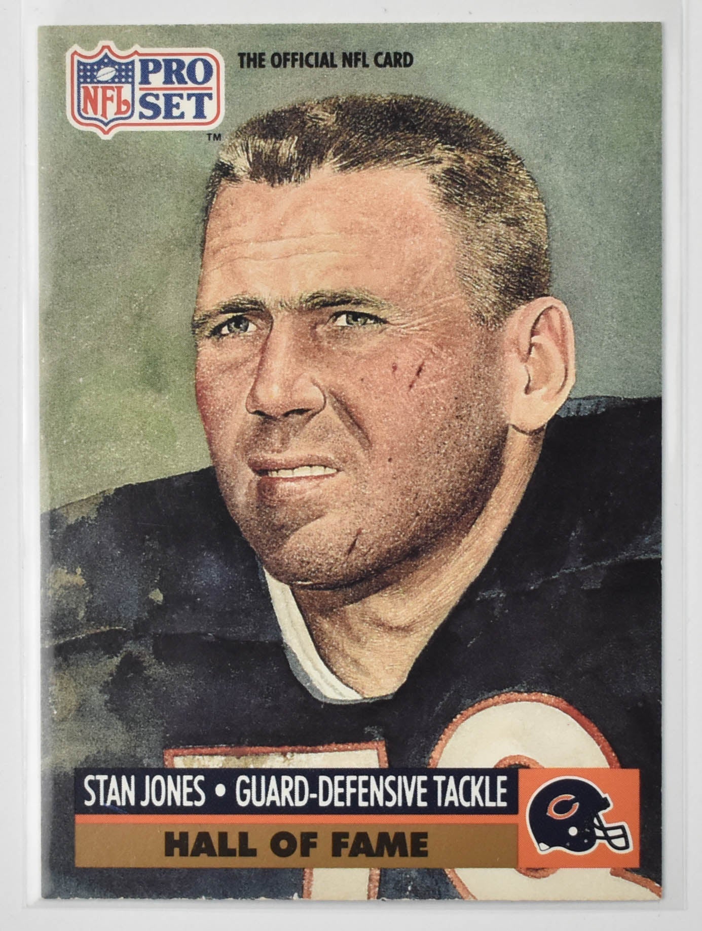 Stan Jones Hall of Fame Pro Set Chicago Bears