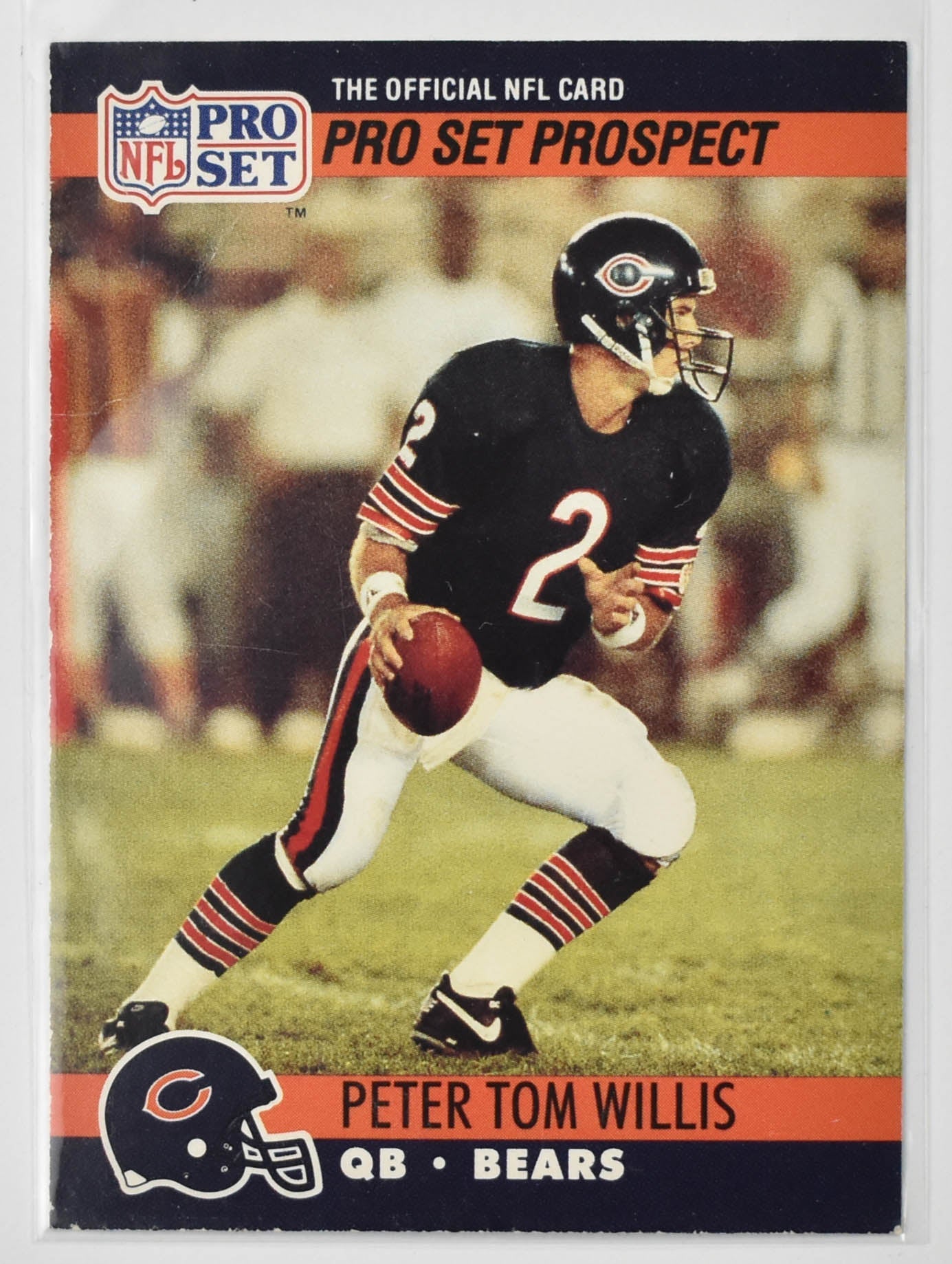 Peter Tom Willis Pro Set Prospect Chicago Bears