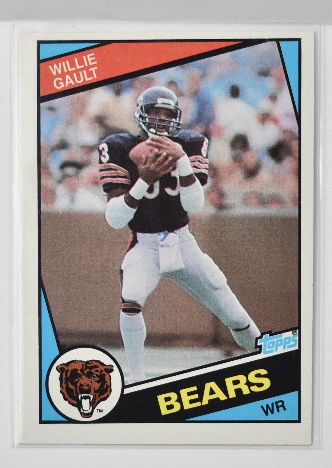 Willie Gault No.224 Topps 1984 Chicago Bears Vintage H