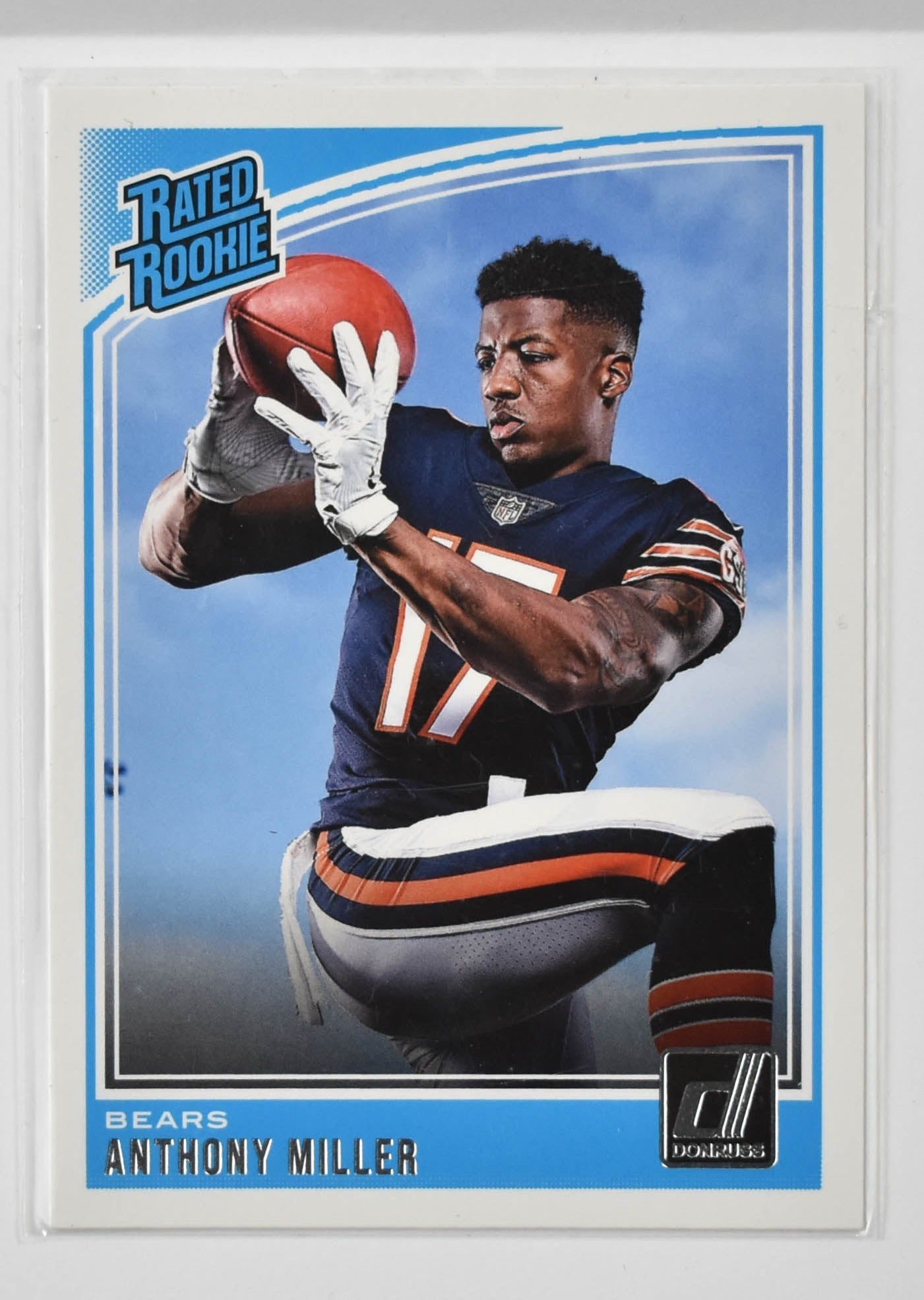 Anthony Miller Rated Rookie Donruss Chicago Bears