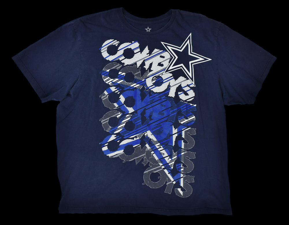 Dallas Cowboys Football T shirt NFL Authentic Mens 3 XL Sized Shirt Used