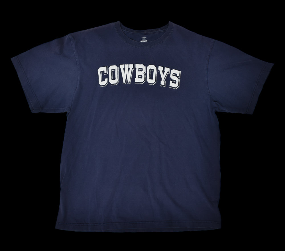 Dallas Cowboys Football T-Shirt NFL Authentic Mens L Sized Shirt Used