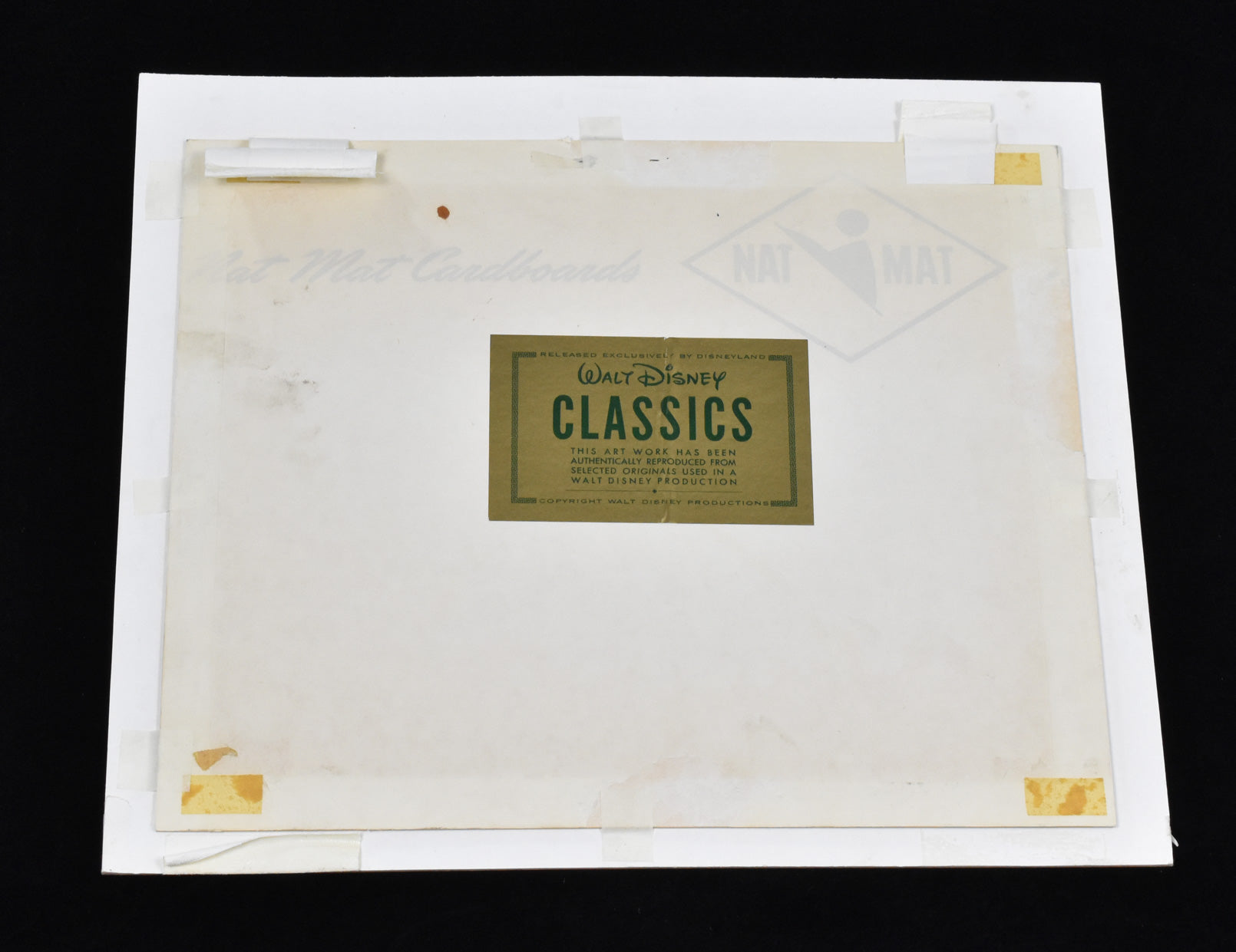 Pinocchio Production Photo Copy Walt Disney 1940 10x12 Image