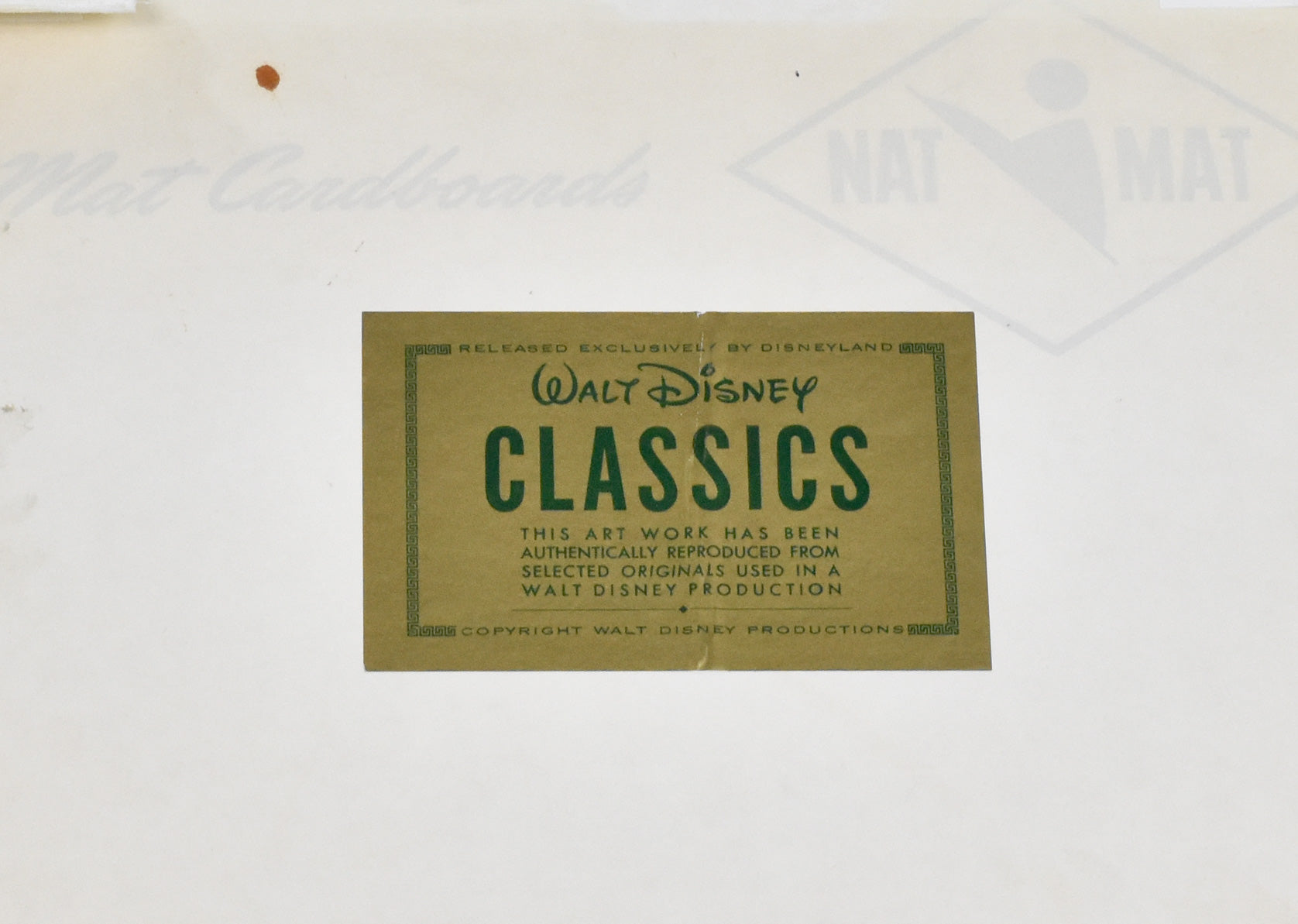 Pinocchio Production Photo Copy Walt Disney 1940 10x12 Image