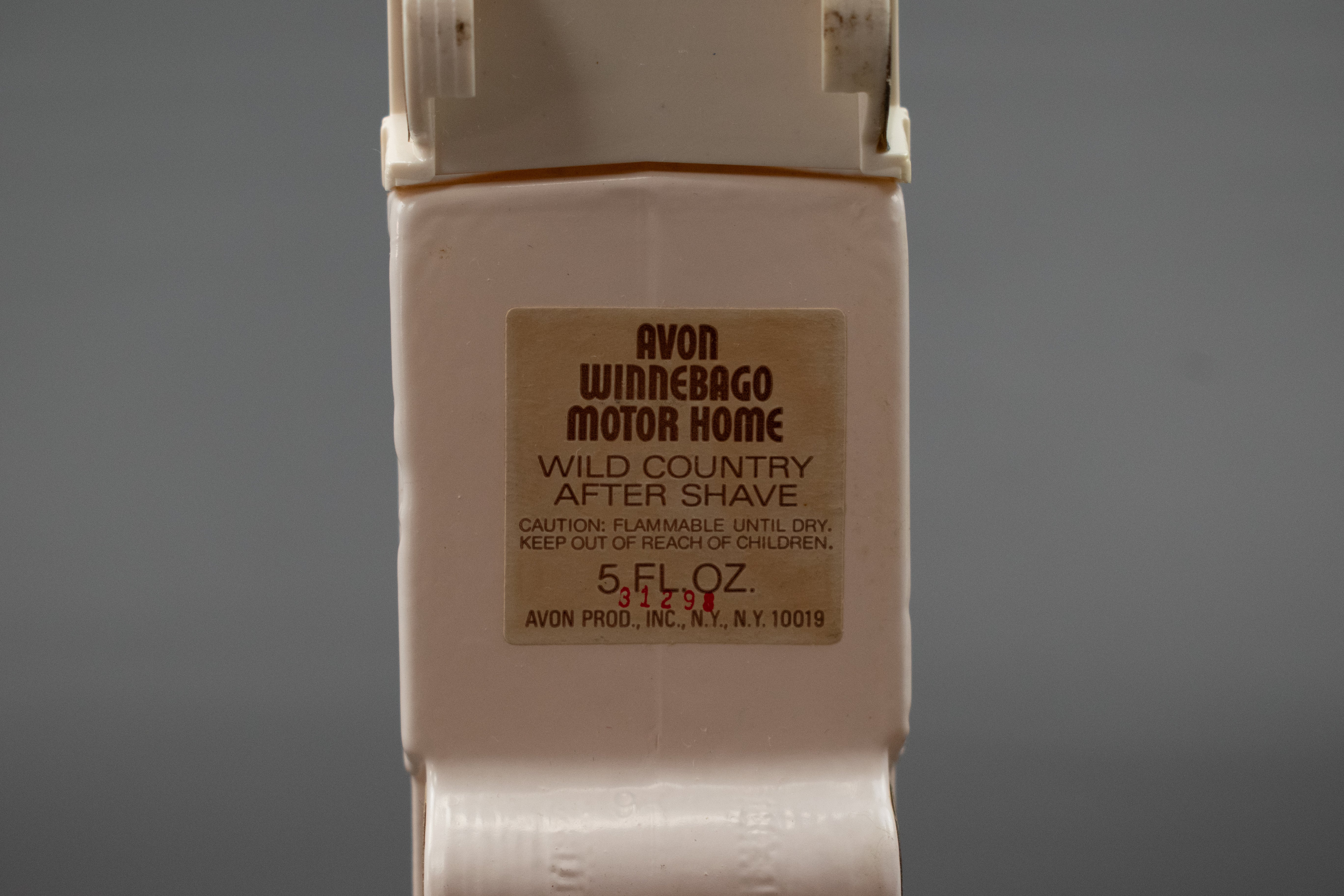 Avon Winnebago Motor Home Wild Country After Shave Used 5.FL Oz Bottle