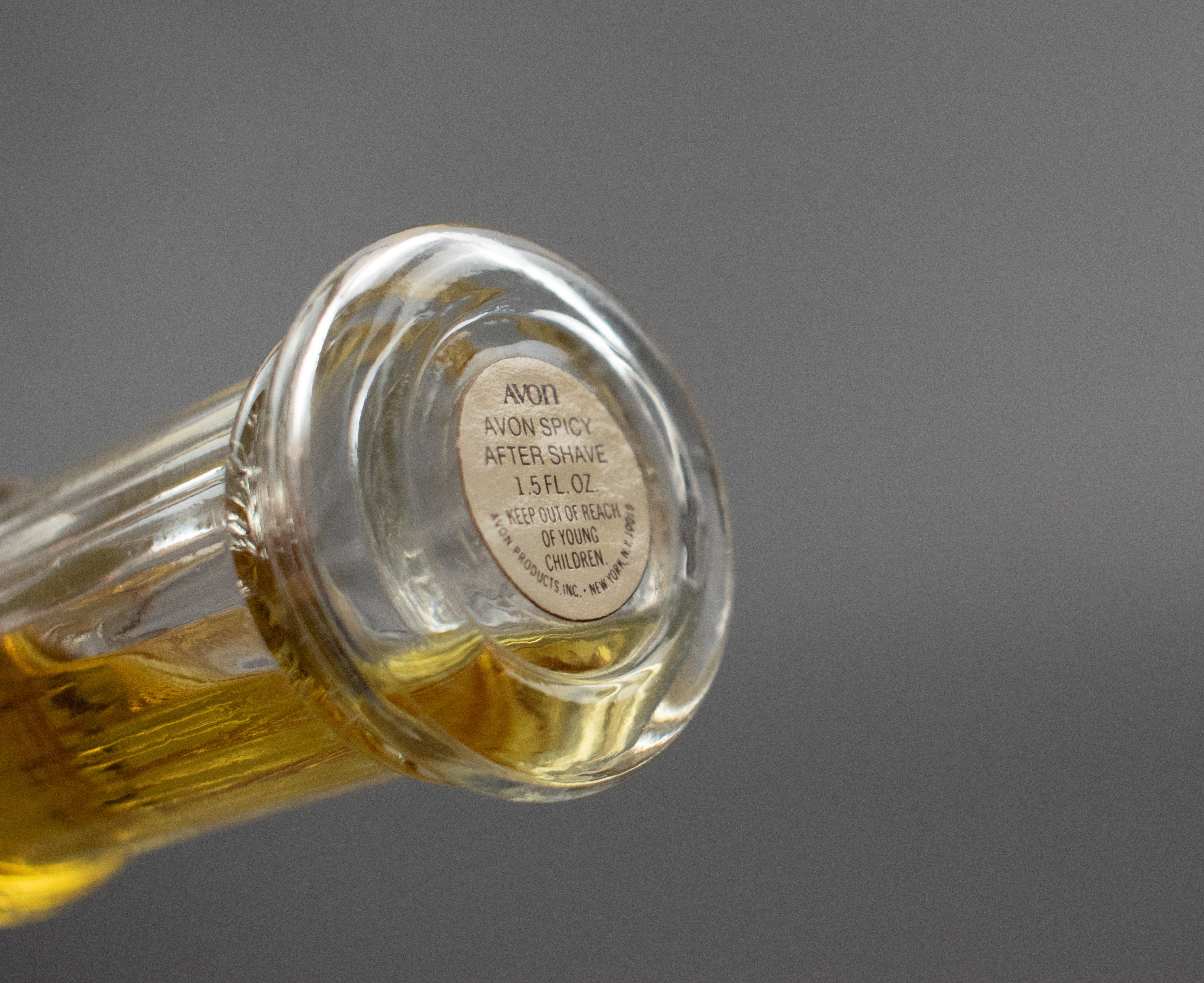 Avon Bottle Used Glass Bottle Avon Spice Horse Bottle 1.5FL.oz