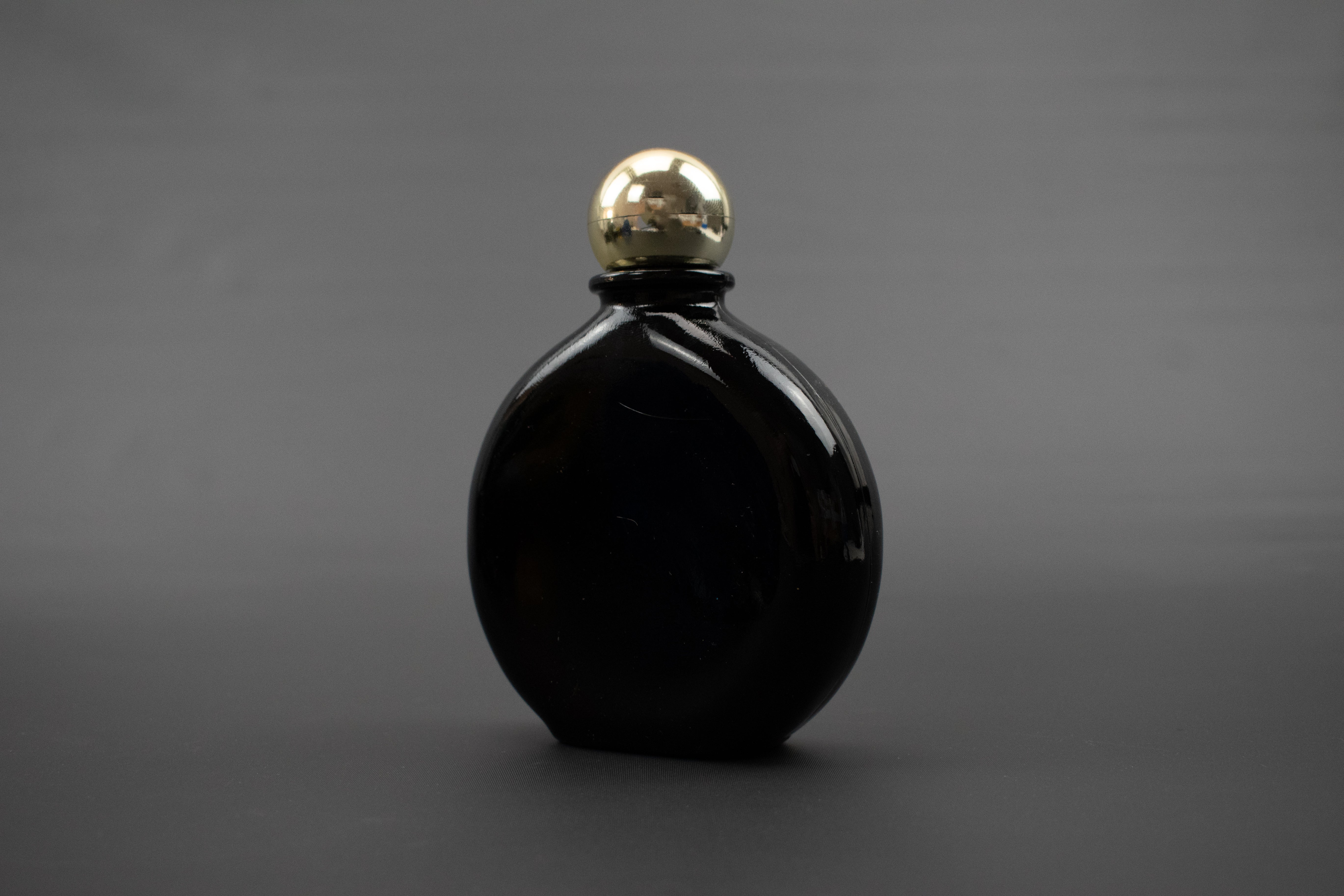 Avon Bottle Black Capricorn Bottle Used