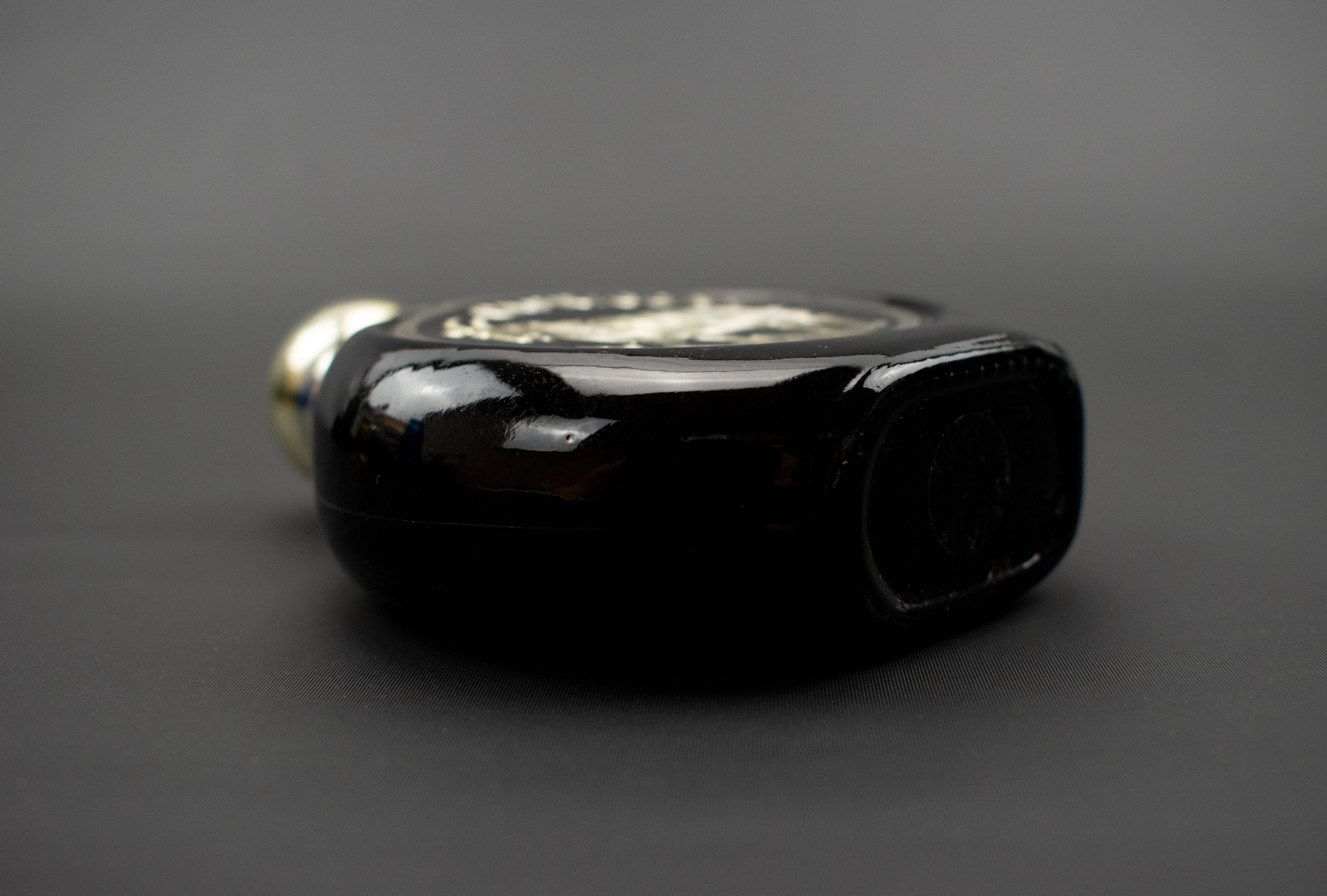 Avon Bottle Black Capricorn Bottle Used