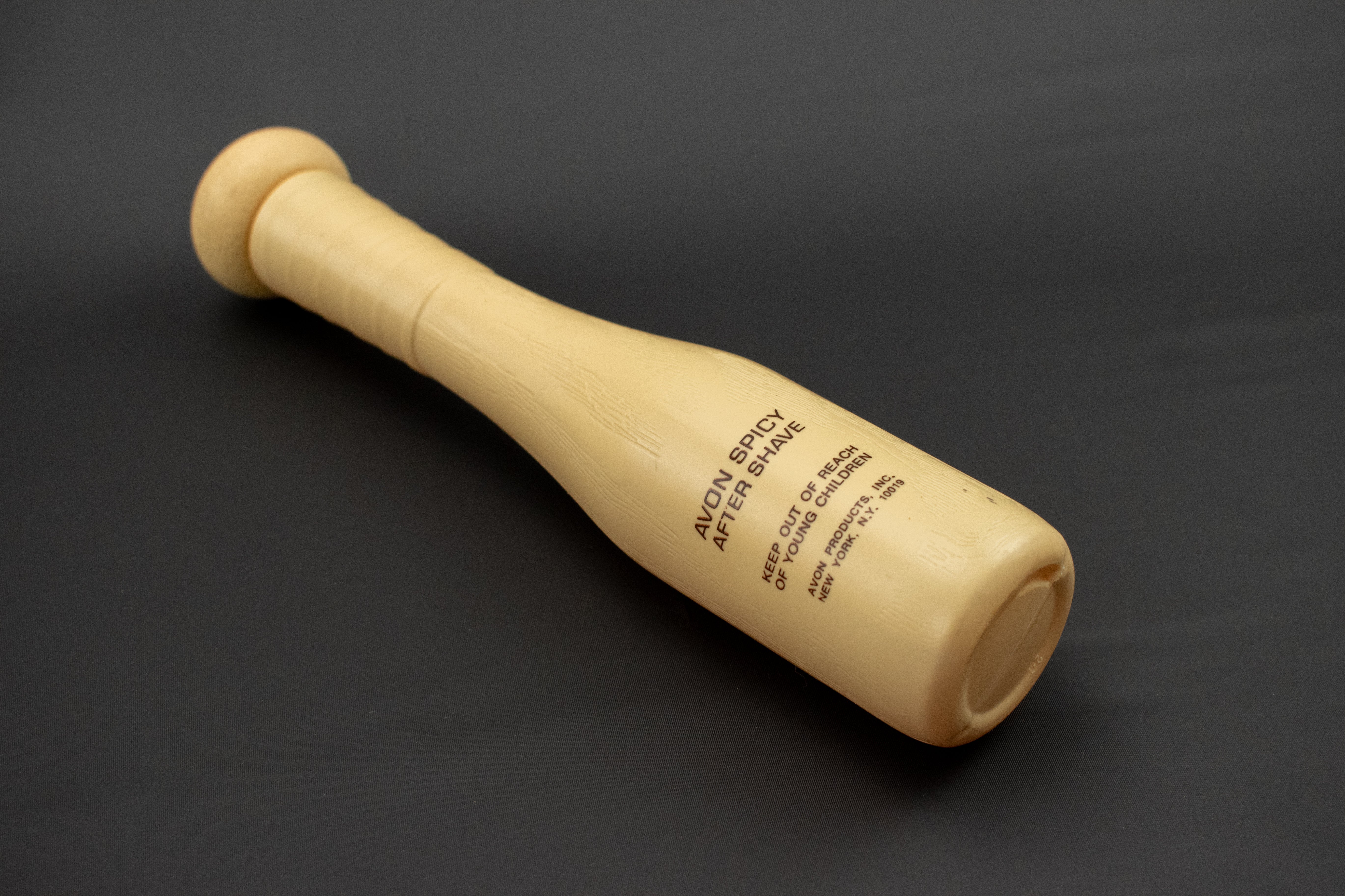 Avon Bottle Baseball Bat Plastic Bottle Used