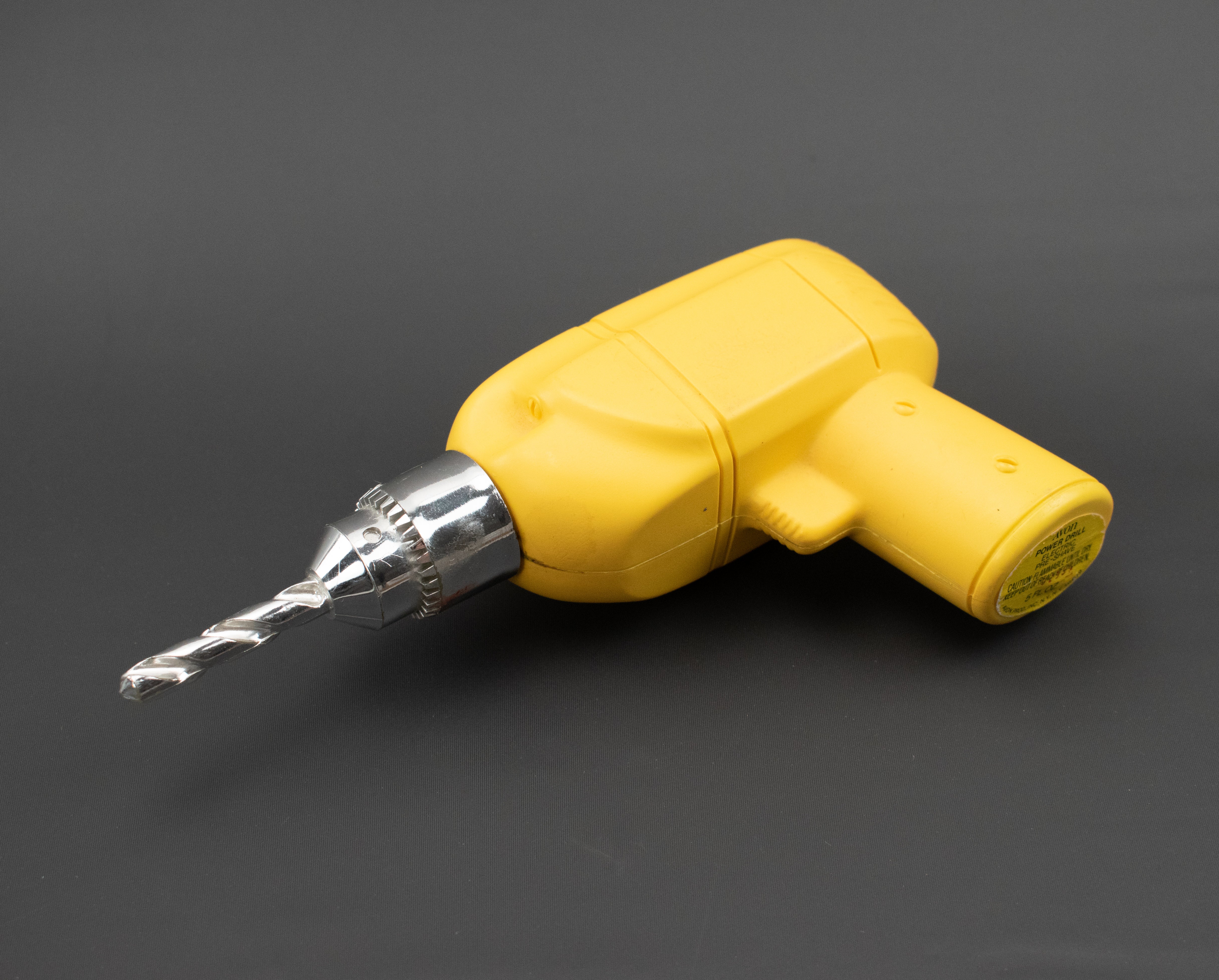 Avon Power Drill Electric Pre Shave Used yellow Filled