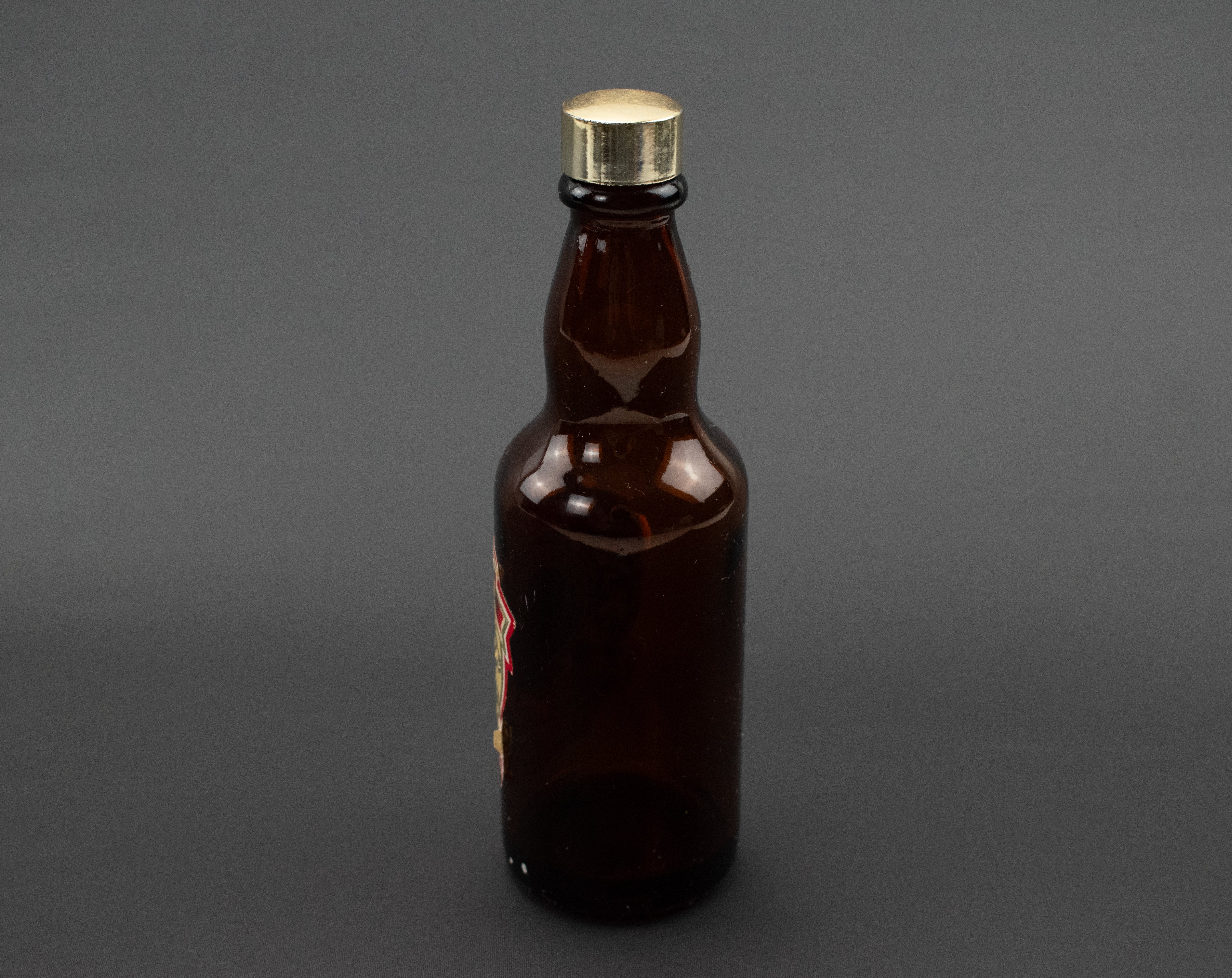 Avon Bottle Used Brown Bottle Bubble Bath Decanter 4FL Oz Empty
