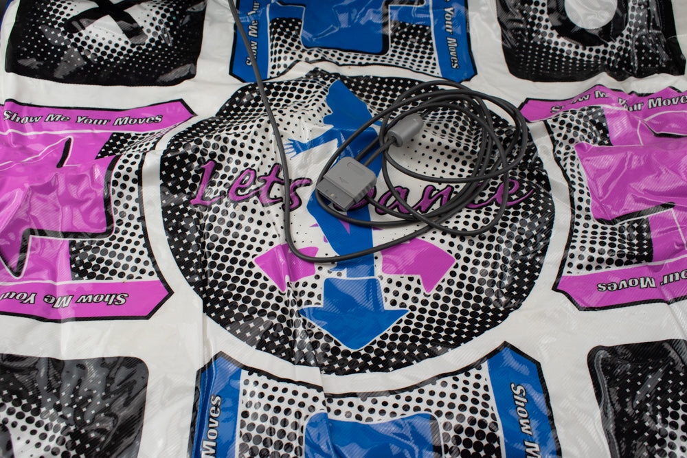 Game Stop Brand "Let's Dance" Show off your Moves Dance Mat for PS1 / PS2 Retro