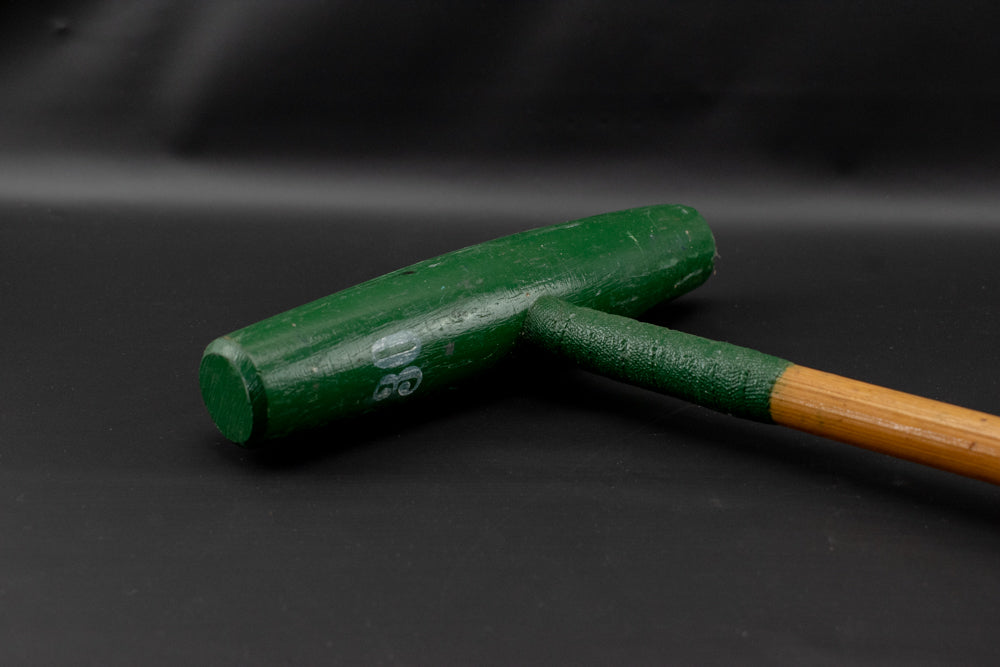 Vintage Antique Polo Mallet 30" Green Used