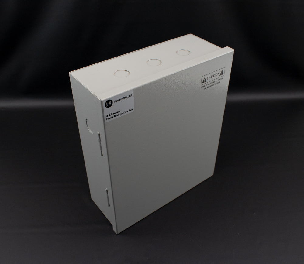 Power Box 18 Ch Channel 12V DC 10 A Power Supply Switch Box CCTV DVR Security Camera