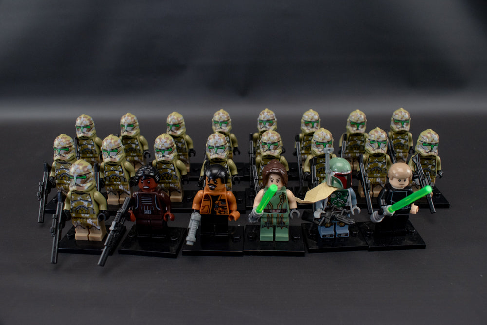 Star Wars Mini Figure 22pc Lot Compatible with Legos Green