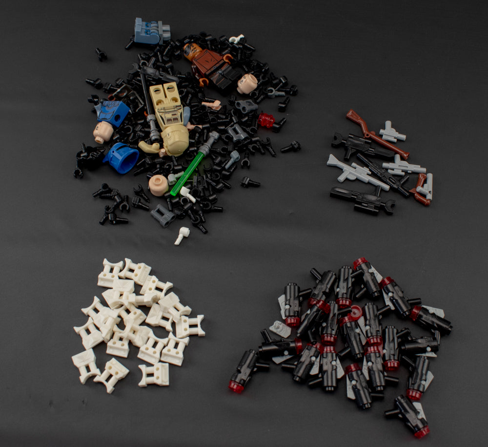 Star Wars Mini Figure Part Lot Compatible with Legos