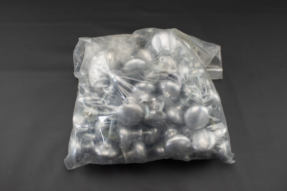 Cabinet Knobs Stainless Steel 74Pc Lot Used Condition