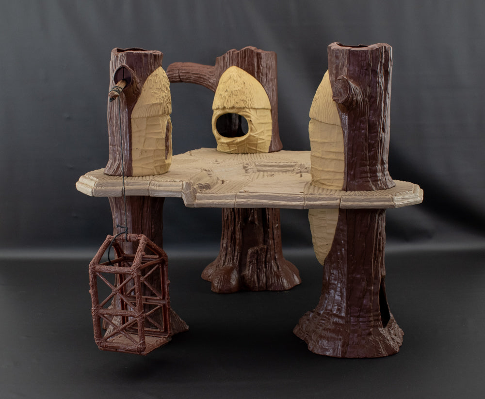 Star Wars Endor Ewok Village ROTJ 1983 Kenner Vintage Playset