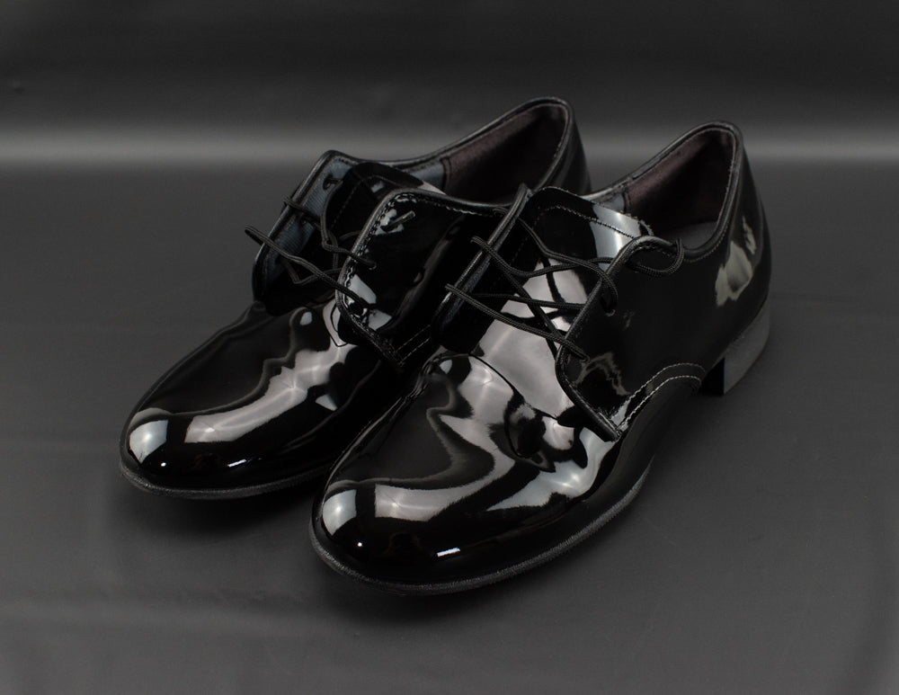 Dress Shoes ASU Army Female Size 5 Shinny Gloss Black Shoes