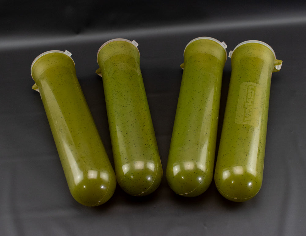 Paintball 11 Pod Carry Harness Army Green Camo & 4 Valken Flick Lid Green Pods Used