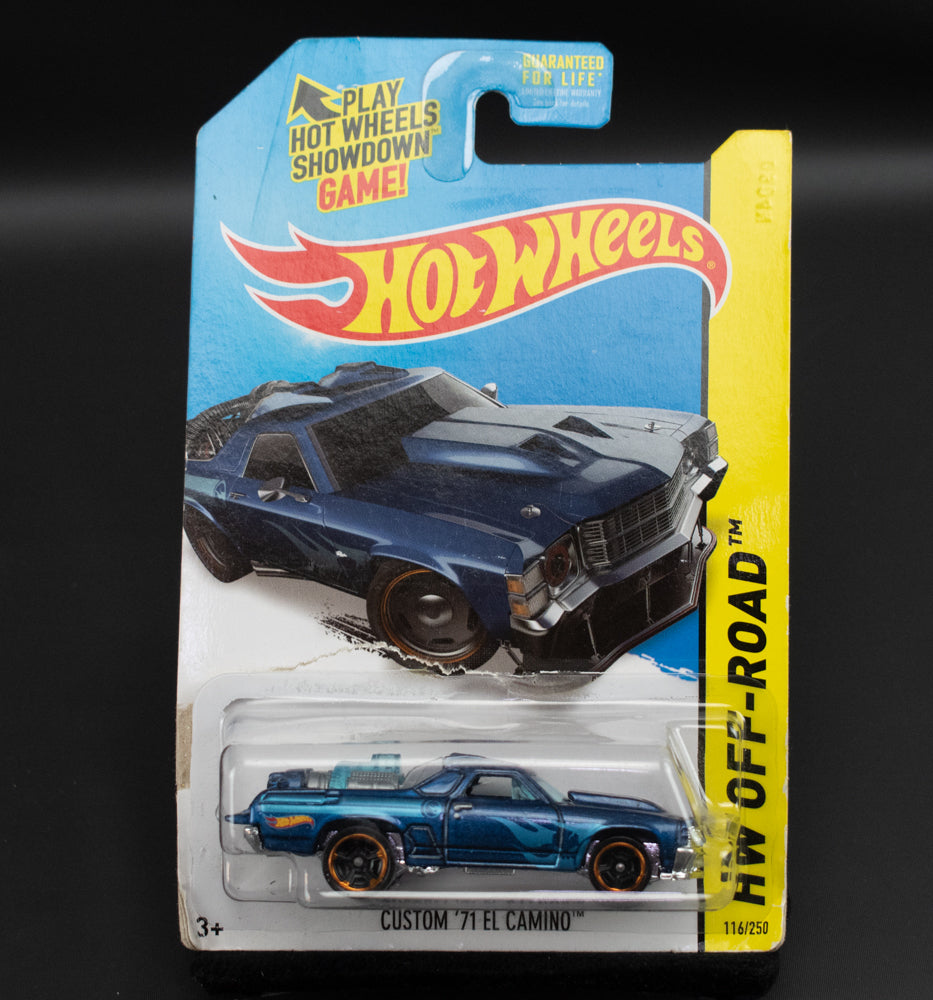 Hot Wheels Custom 71 El Camino 116Hot Wheels Car Mattel 2013