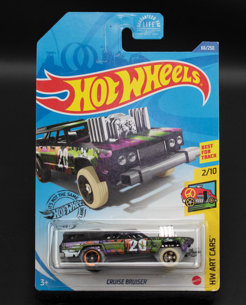 Hot Wheels Cruise Bruiser 165 Hot Wheels Die Cast Car Mattel 2017 Black