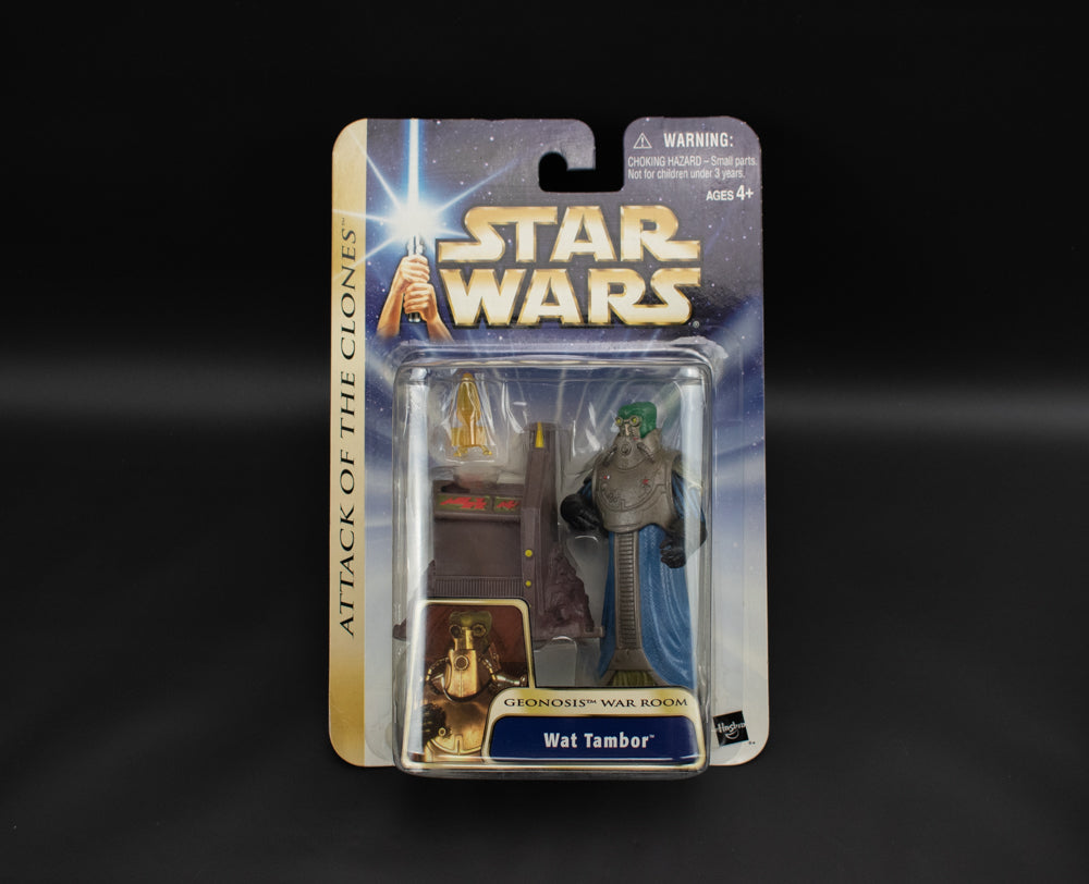 Star Wars Wat Tambor Geonosis War Room 2003 Segas Action Figure New