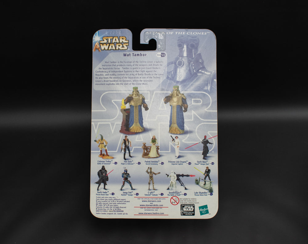 Star Wars Wat Tambor Geonosis War Room 2003 Segas Action Figure New