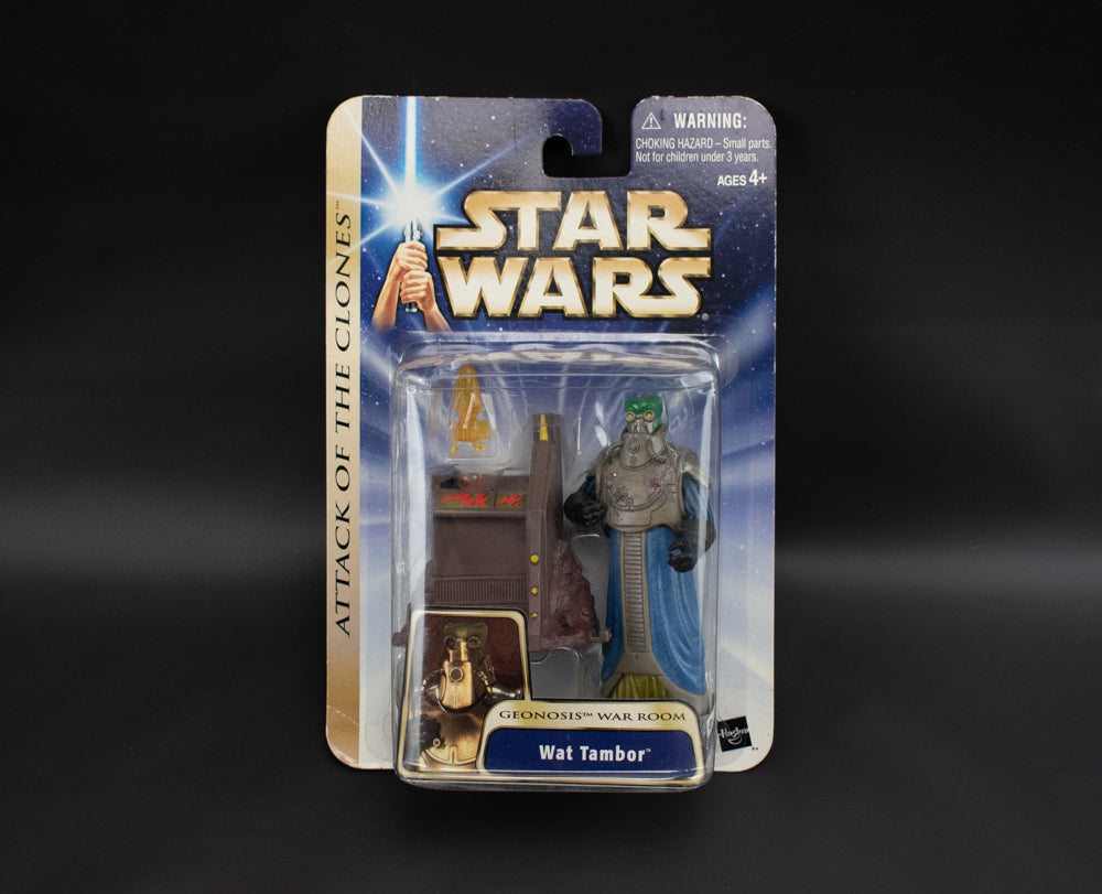 Star Wars Wat Tambor Geonosis War Room Segas Action Figure 2003