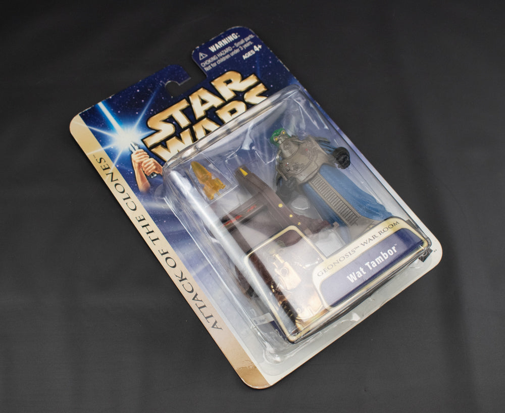 Star Wars Wat Tambor Geonosis War Room Segas Action Figure 2003
