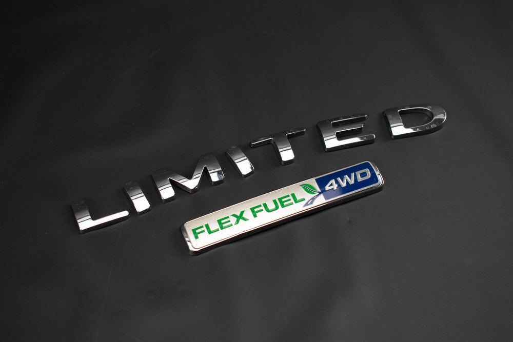 Limited Ford Explorer Badges Flex Fuel