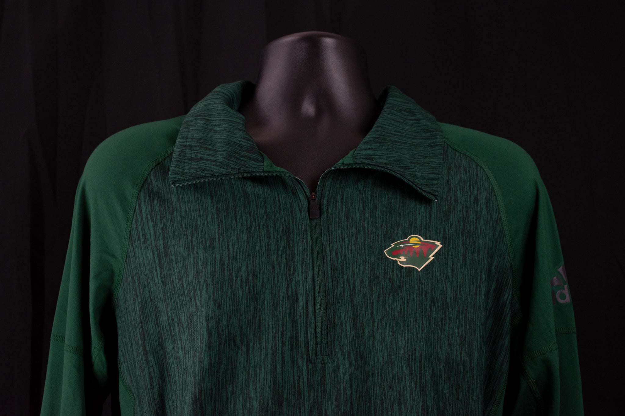 Minnesota Wild NHL Adidas Men's XL Dark Green Fleece