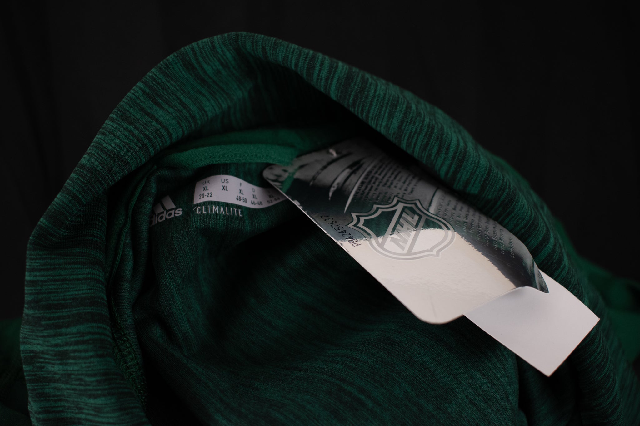 Minnesota Wild NHL Adidas Men's XL Dark Green Fleece