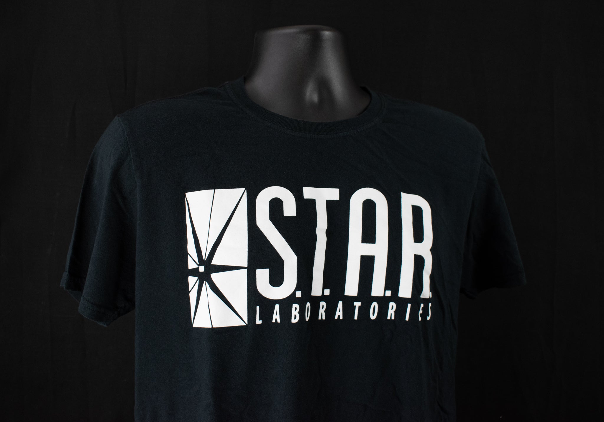 Star Laboratories T Shirt Top The Flash S.T.A.R. Labs Graphic Tee Medium Adult Mens