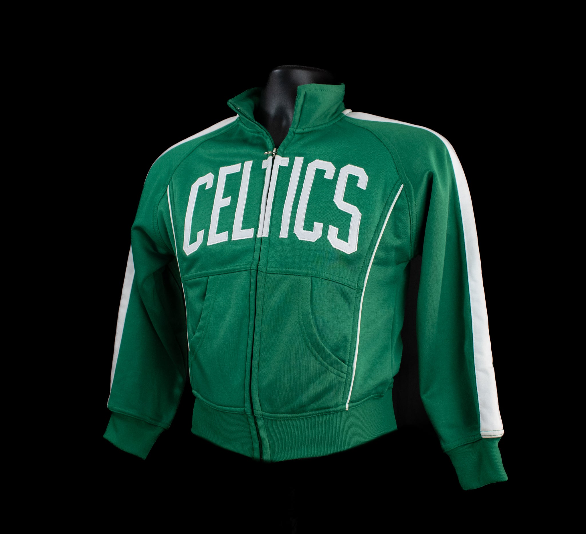 Hardwood Classics Small Zip Up Jacket Womens Lightweight Coat NBA Boston Celtics