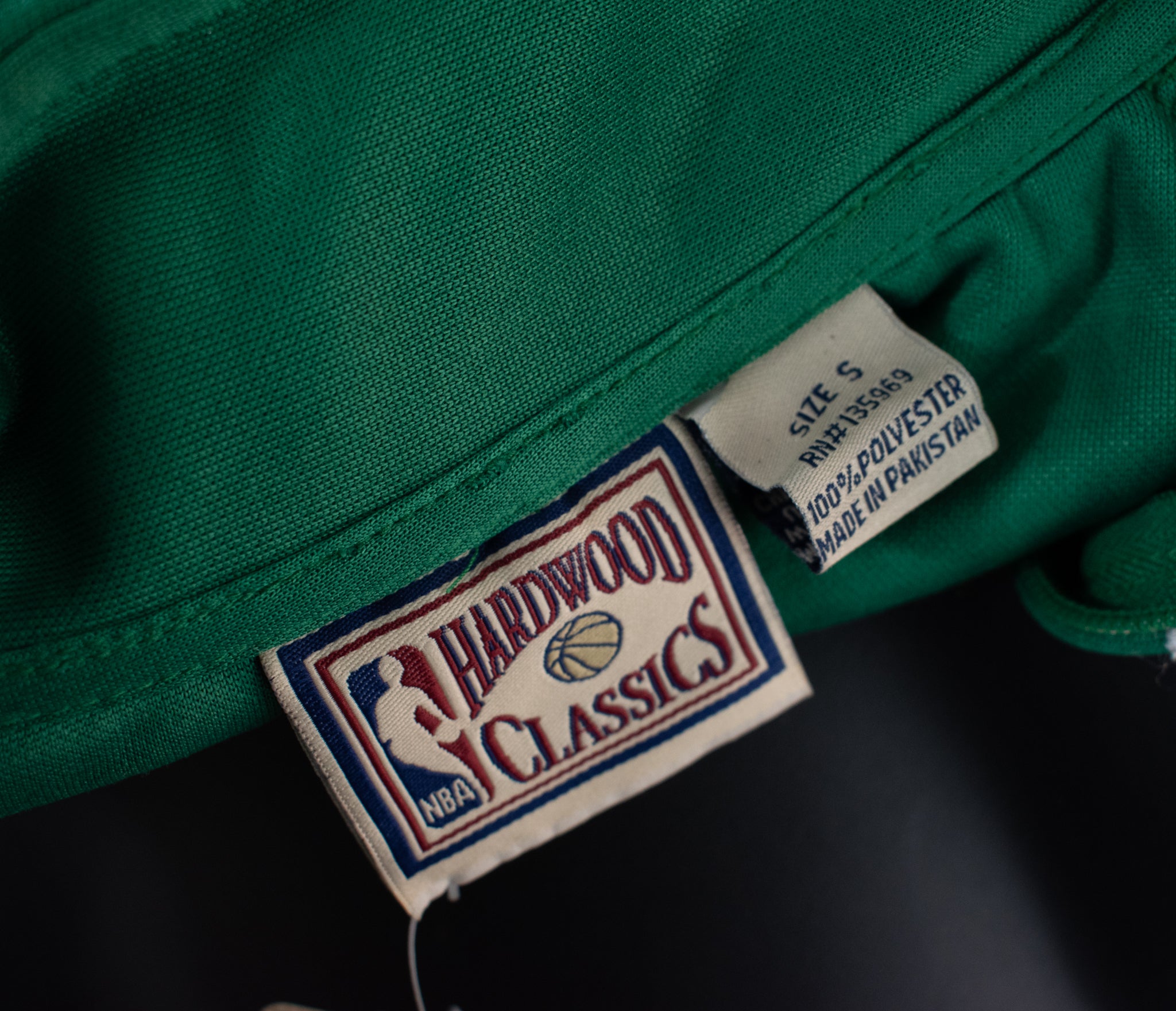 Hardwood Classics Small Zip Up Jacket Womens Lightweight Coat NBA Boston Celtics