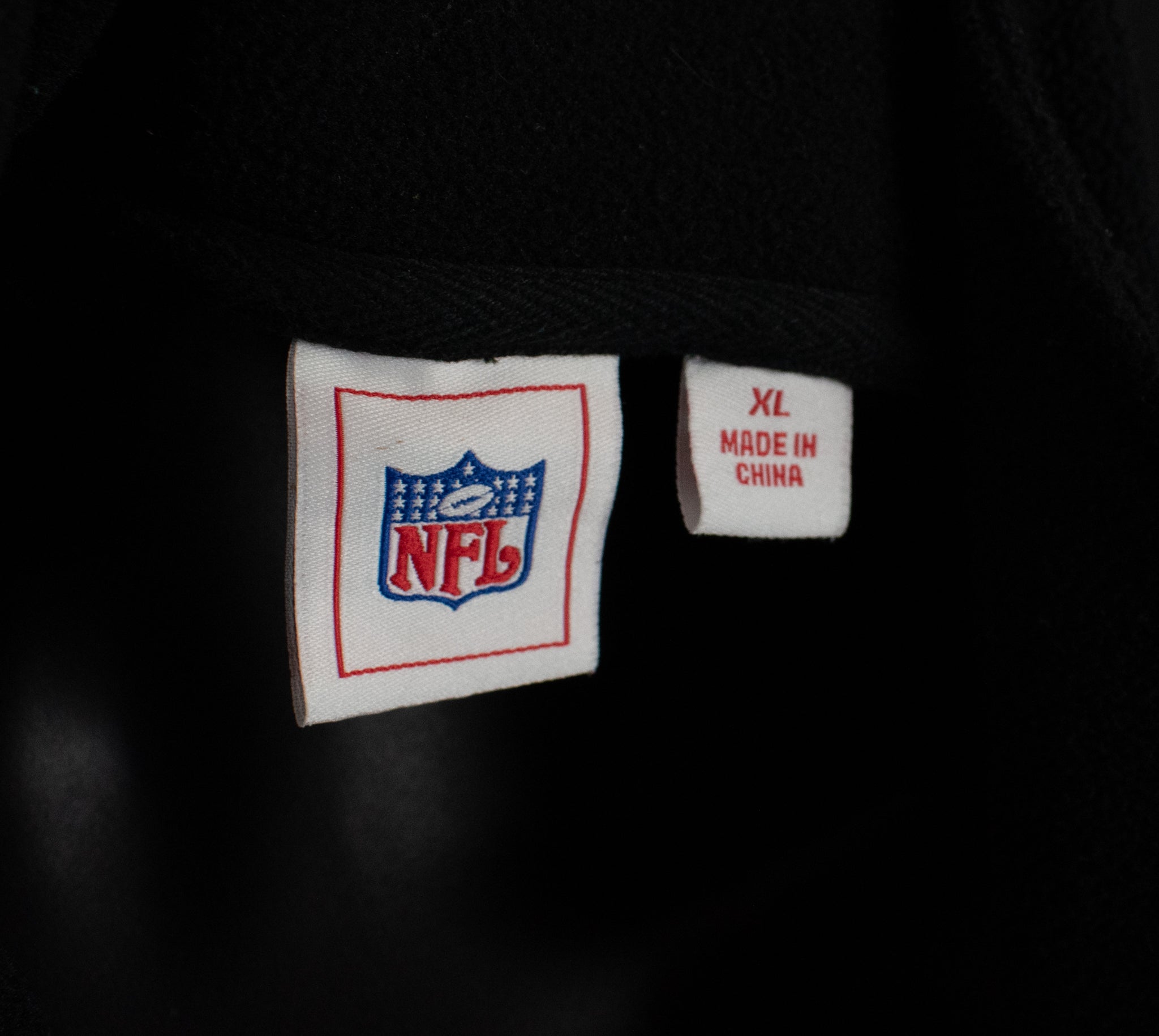 Colts Mens Zip Up NFL Black Adult XL Fleece Jacket Black Sports Illustrated Used Mint