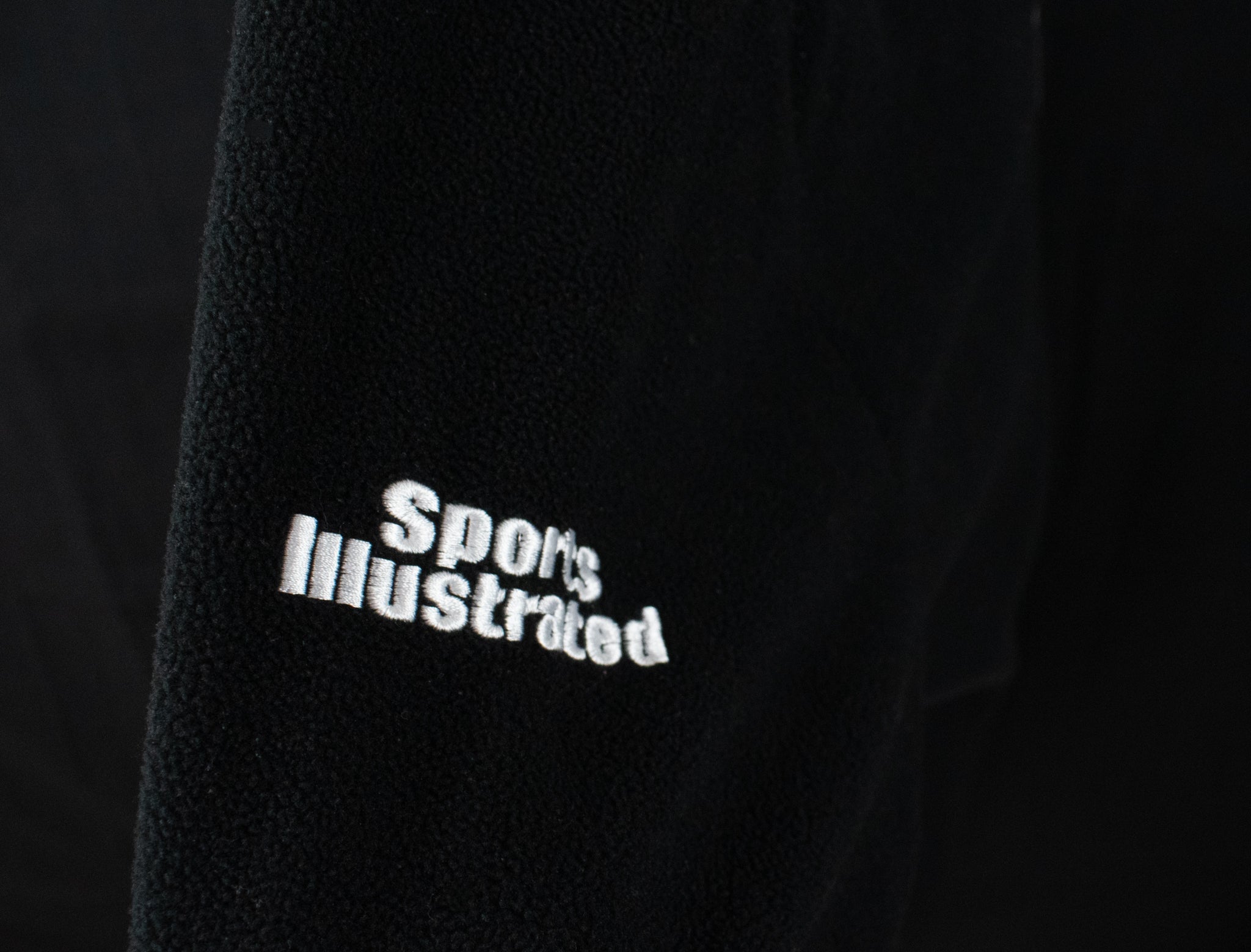 Colts Mens Zip Up NFL Black Adult XL Fleece Jacket Black Sports Illustrated Used Mint